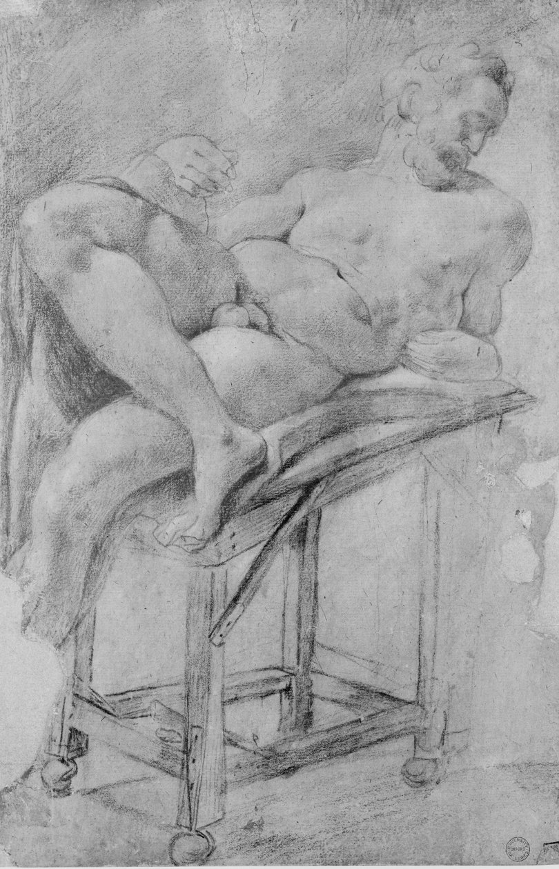 Az este modellje alkotó: Michelangelo Buonarroti