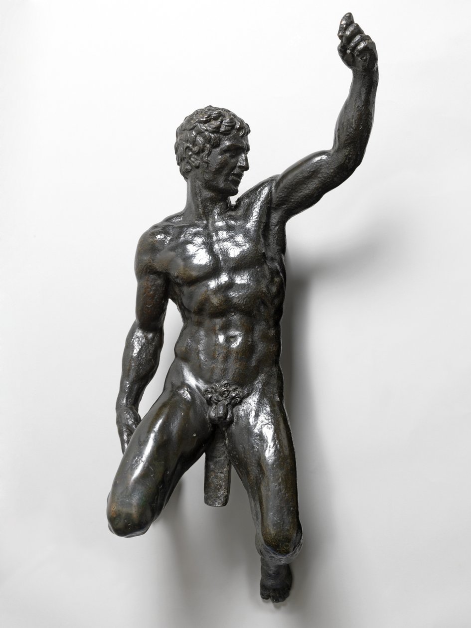 Meztelen bacchanok párducokon lovagolnak alkotó: Michelangelo Buonarroti