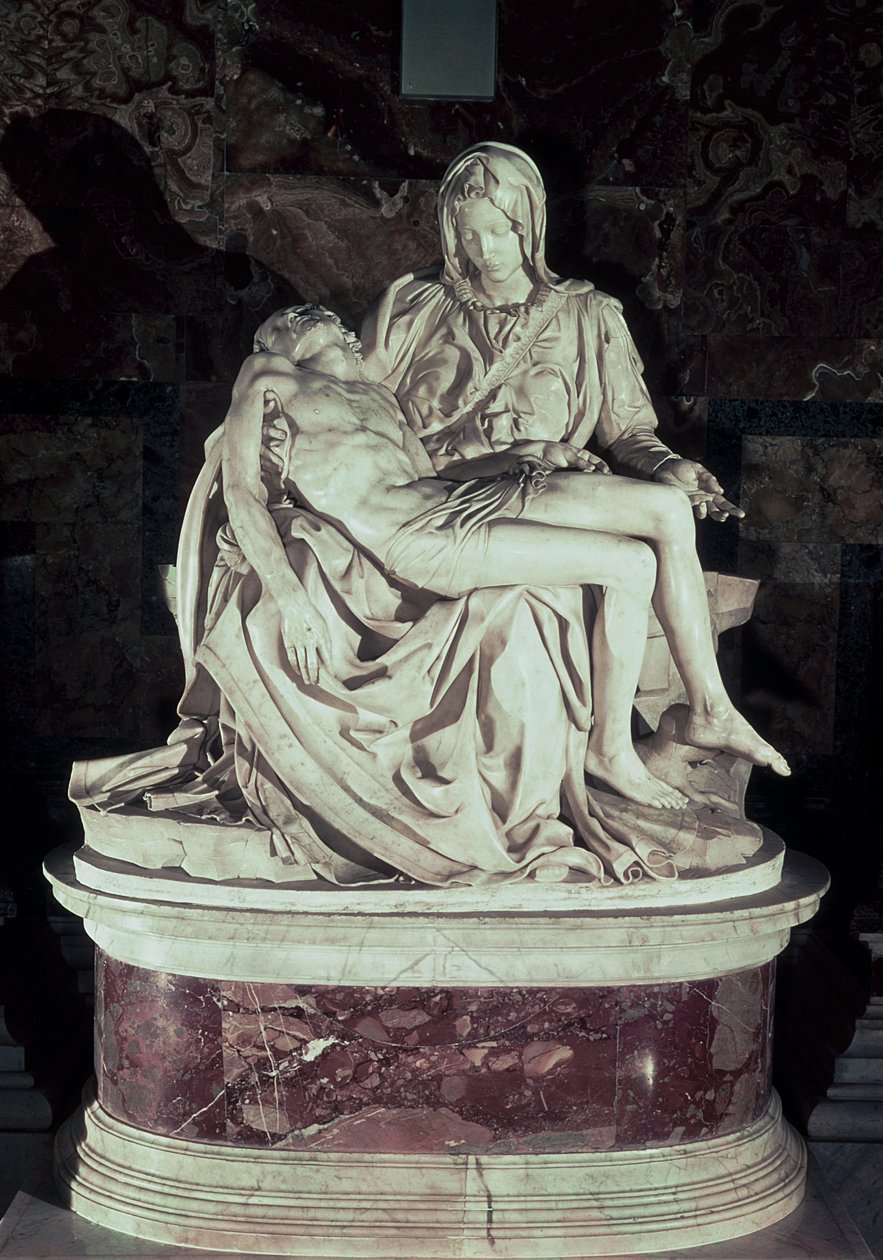 Pieta (márvány) alkotó: Michelangelo Buonarroti