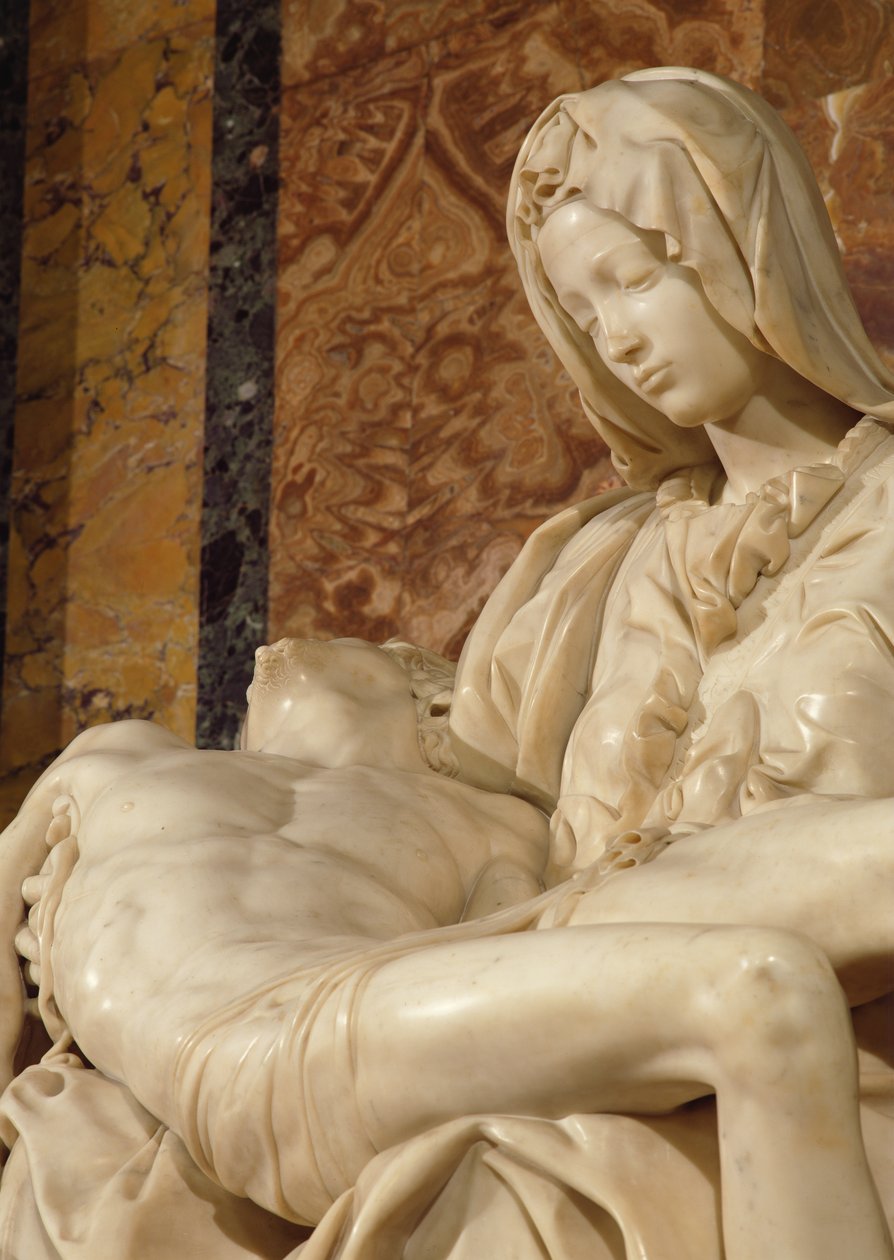 Pieta, 1498-99 (márvány) alkotó: Michelangelo Buonarroti