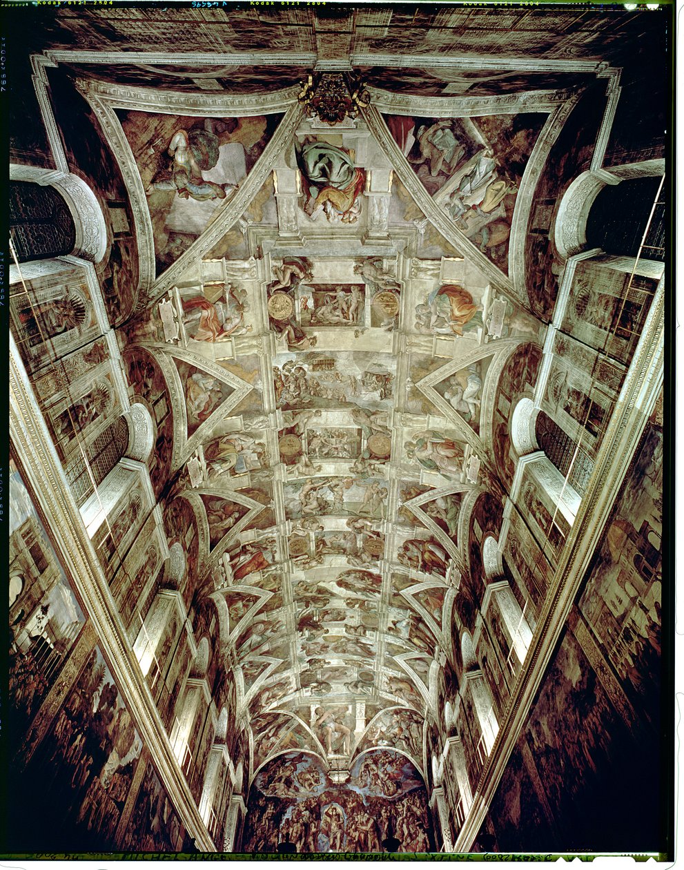 Sixtus-kápolna mennyezete, 1508-12 alkotó: Michelangelo Buonarroti