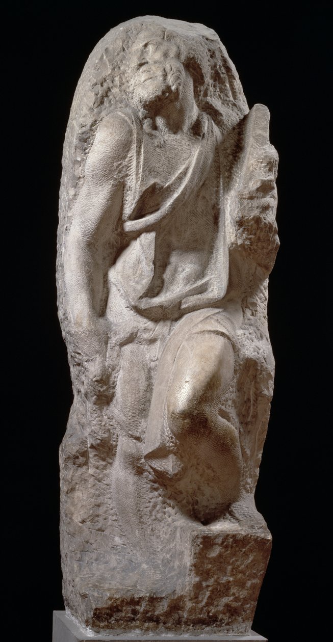 Szent Máté, 1506 (márvány) alkotó: Michelangelo Buonarroti