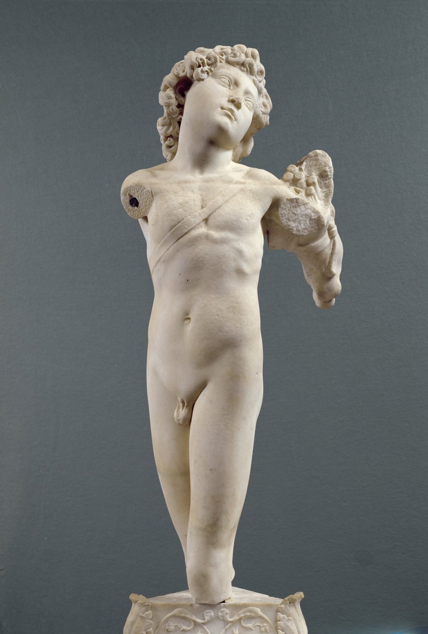 A „manhattani” Ámor, 1494-1496 körül (márvány) alkotó: Michelangelo Buonarroti