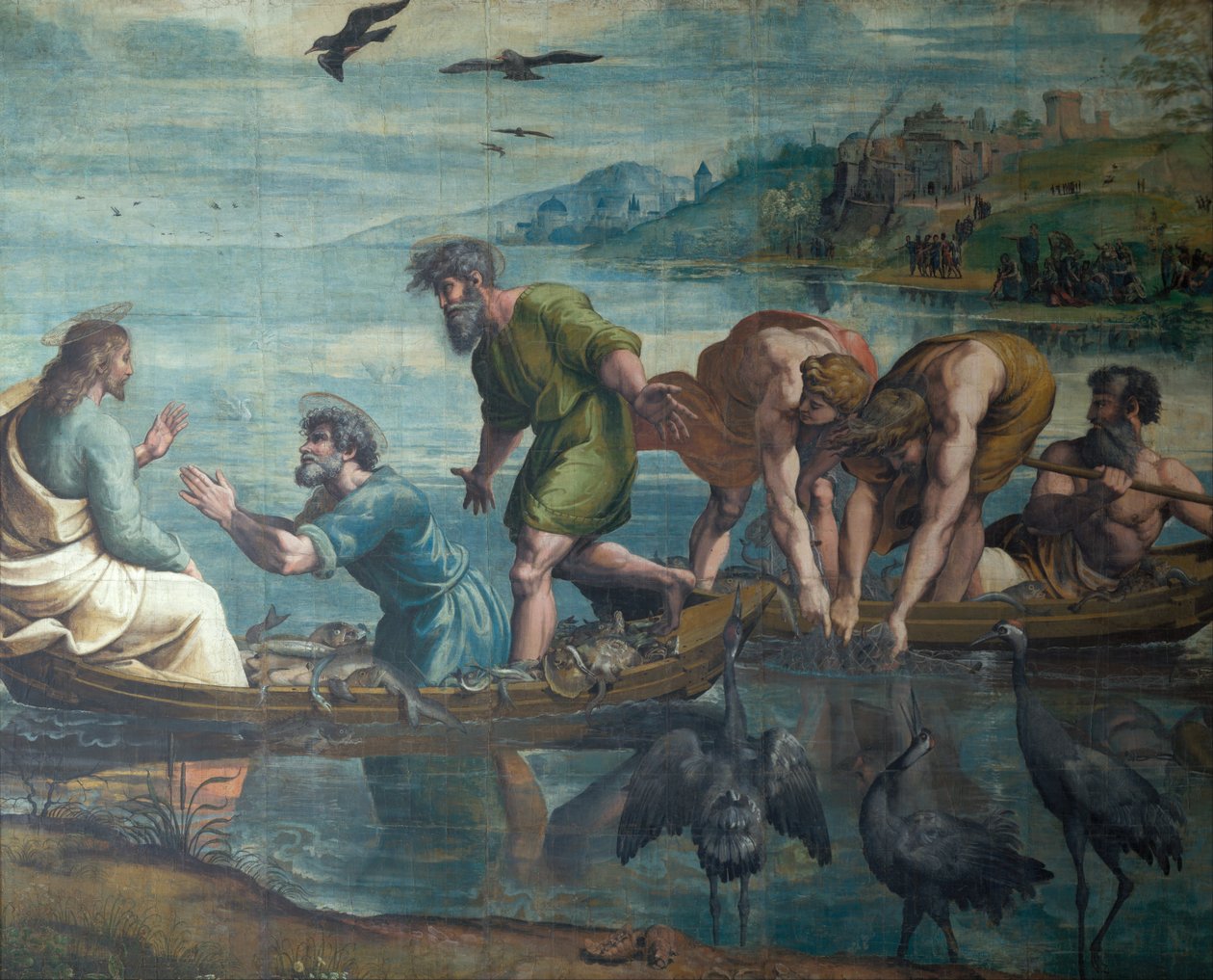 A halak csodálatos tervezete alkotó: Michelangelo Buonarroti