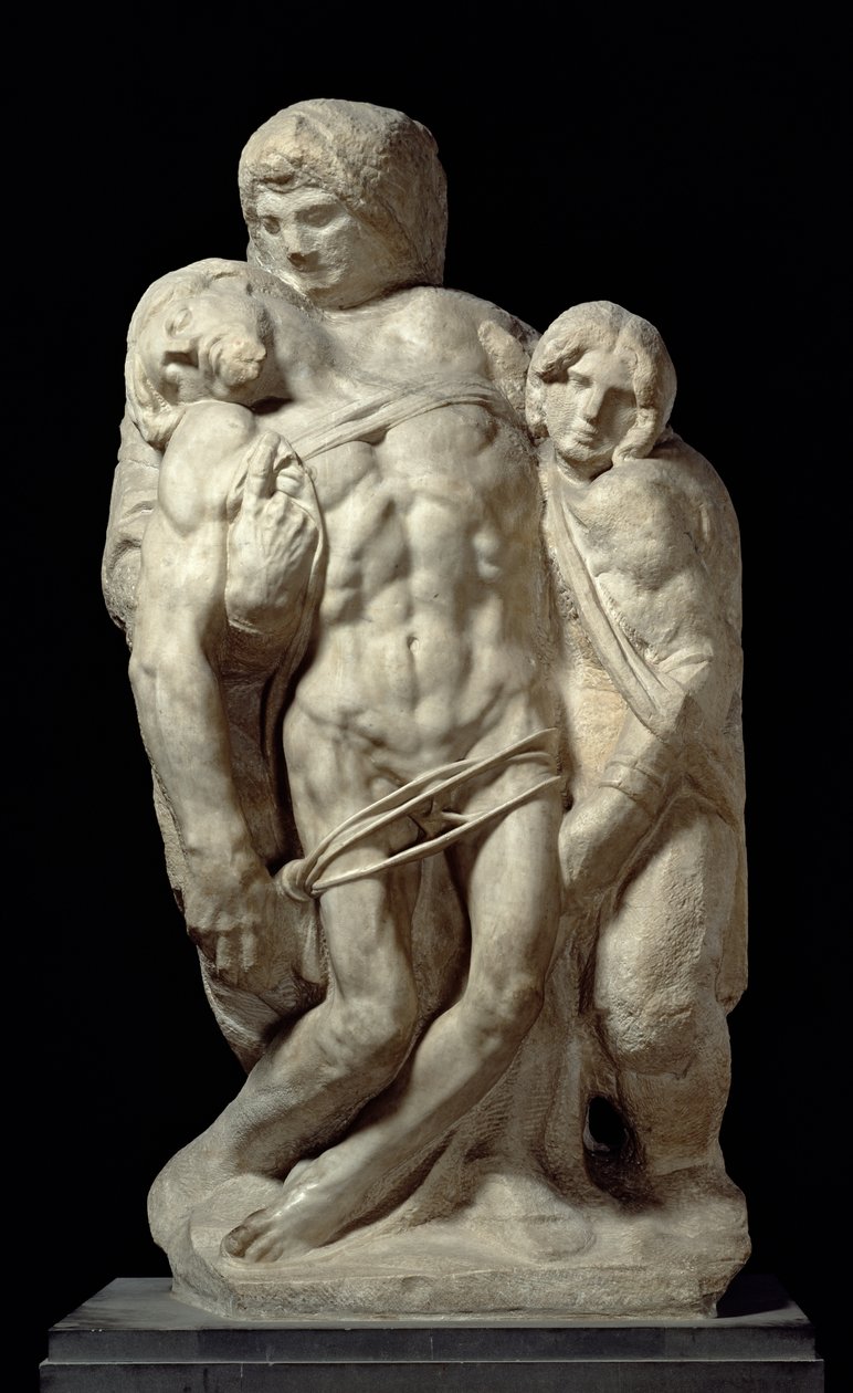 A Palestrina Pieta (márvány) alkotó: Michelangelo Buonarroti
