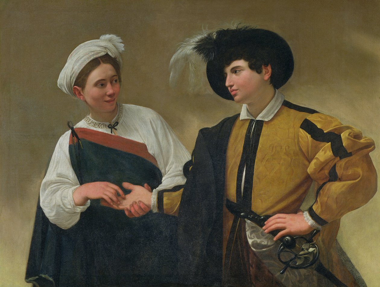 A Jós (La Buona Ventura), 1594 körül alkotó: Michelangelo Merisi Caravaggio