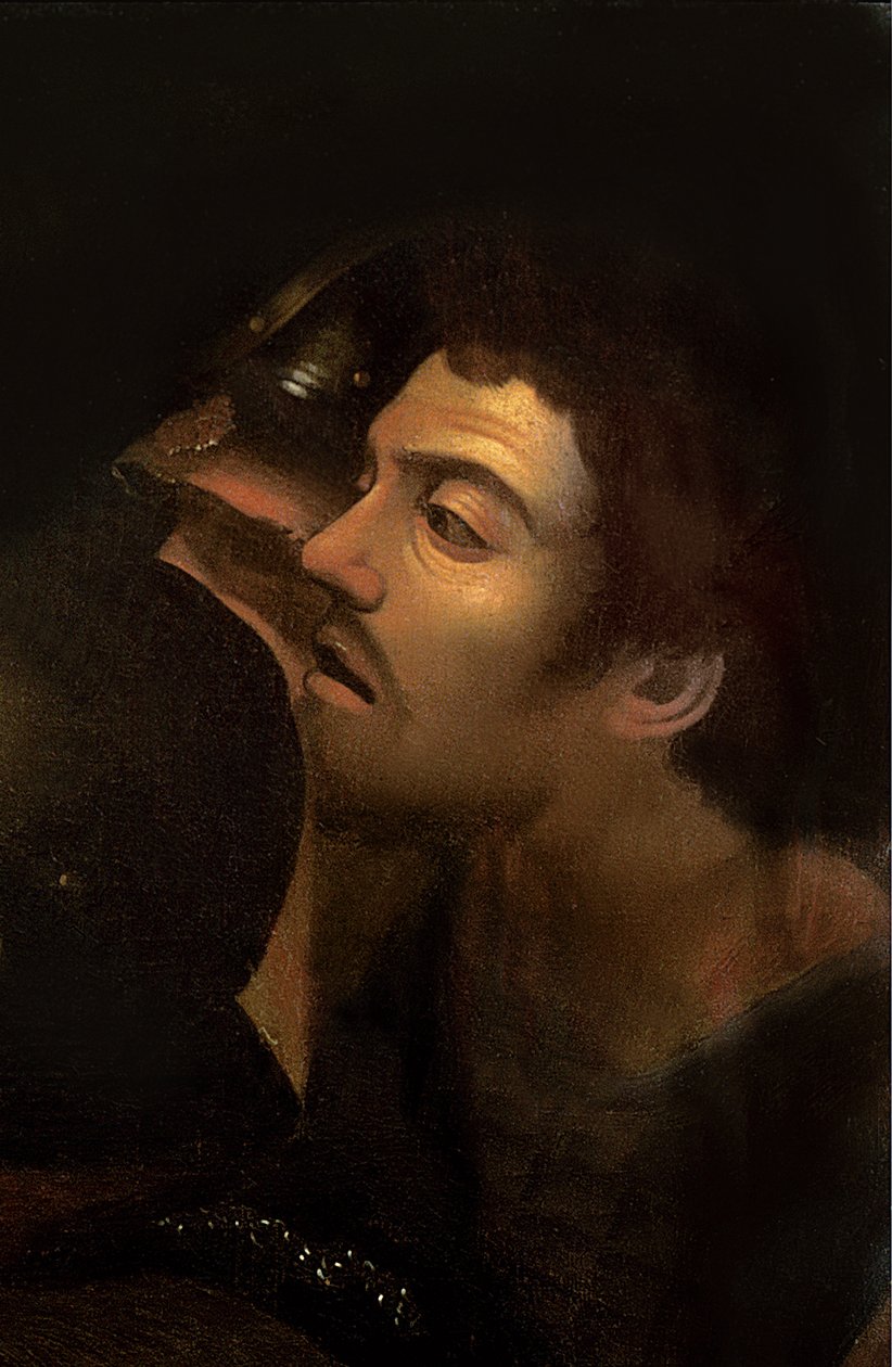 Krisztus elvétele olaj, vászon részlet 204177 alkotó: Michelangelo Merisi Caravaggio