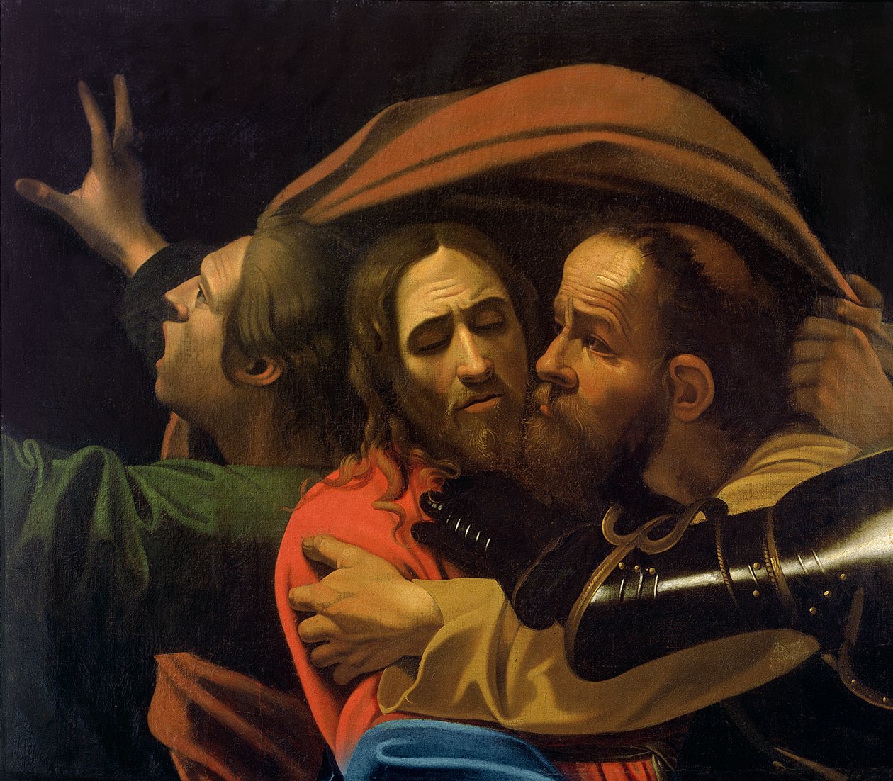 Krisztus elvétele olaj, vászon részlet 204177 alkotó: Michelangelo Merisi Caravaggio