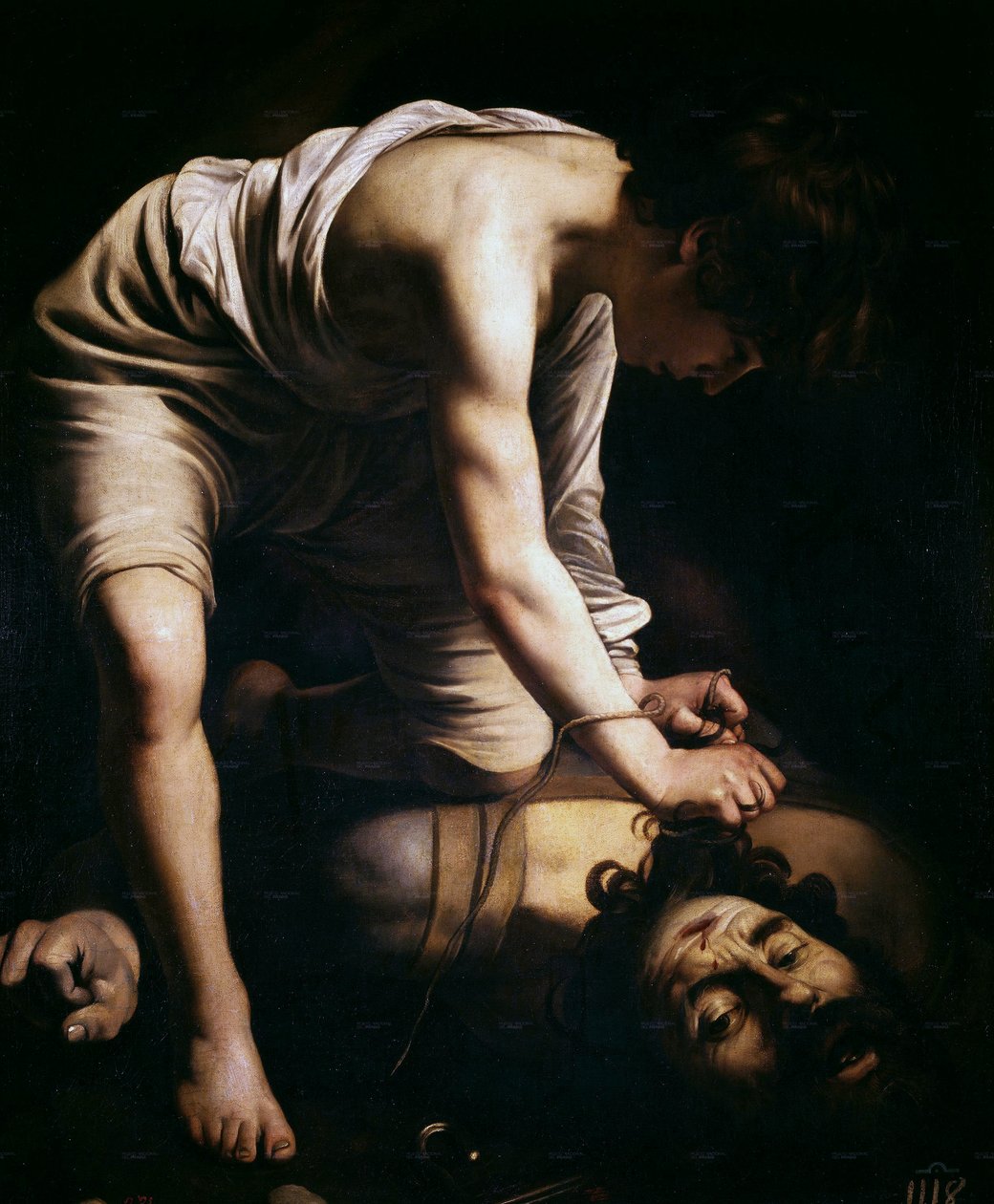 Dávid és Góliát alkotó: Michelangelo Merisi Caravaggio