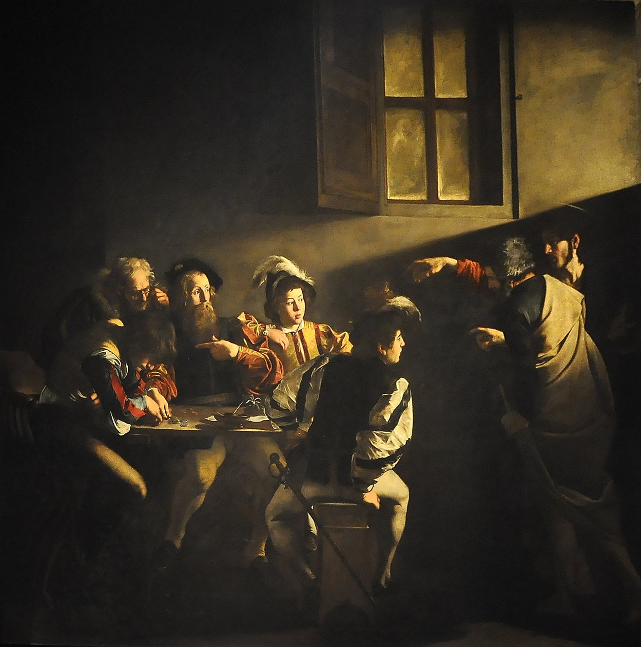 Máté elhívása alkotó: Michelangelo Merisi Caravaggio