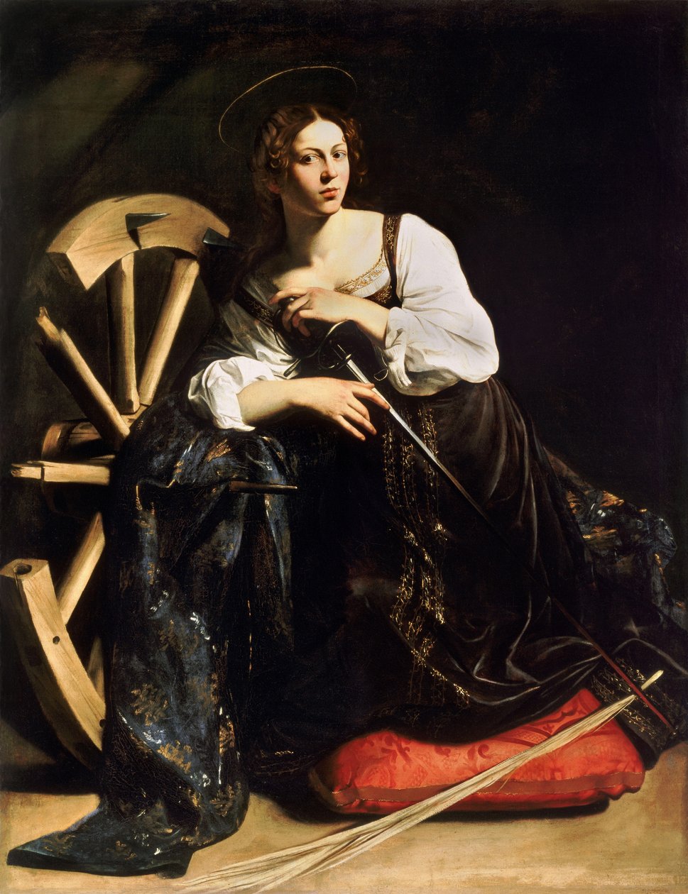 Alexandriai Szent Katalin alkotó: Michelangelo Merisi Caravaggio