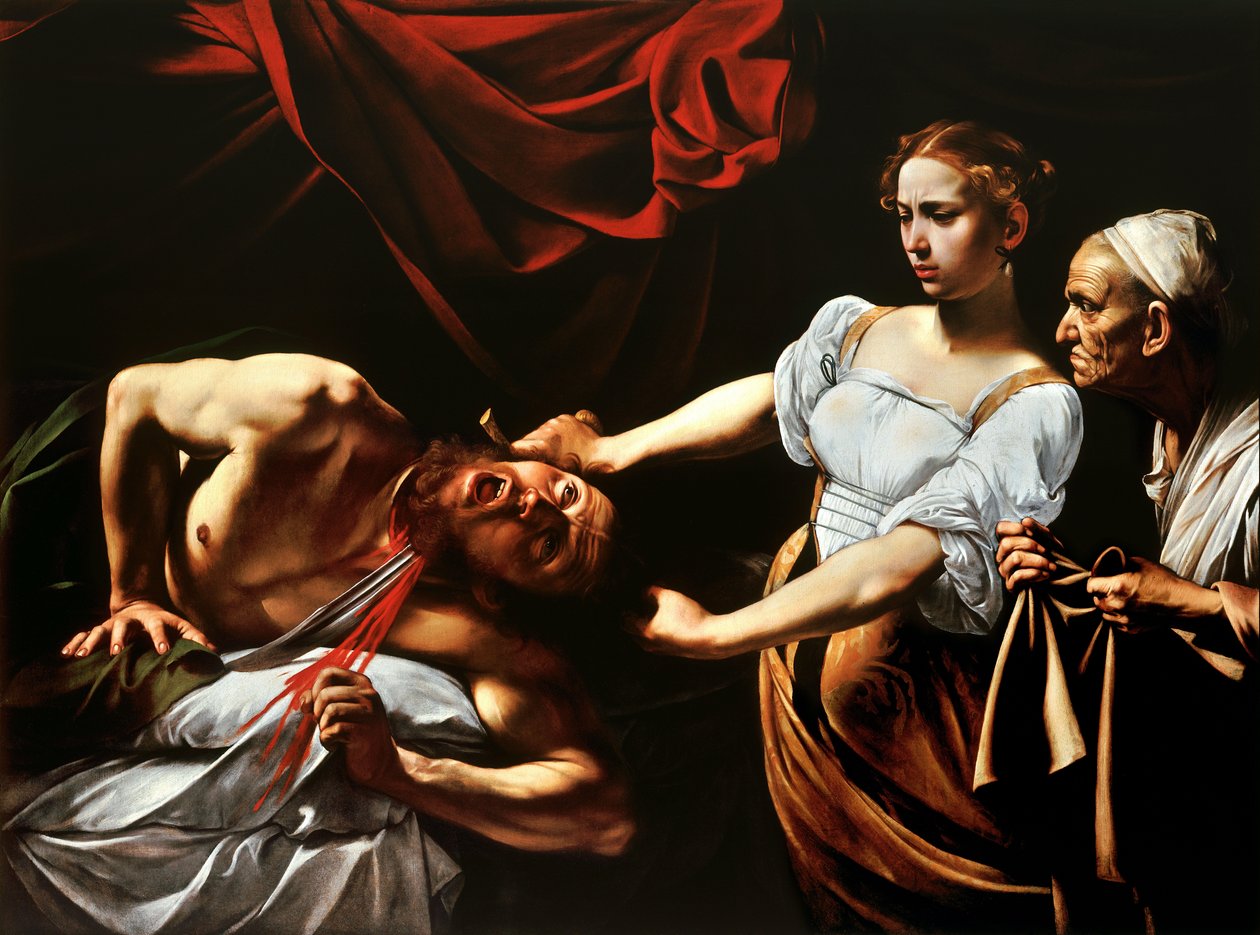 Judith lefejezte Holofernest alkotó: Michelangelo Merisi Caravaggio