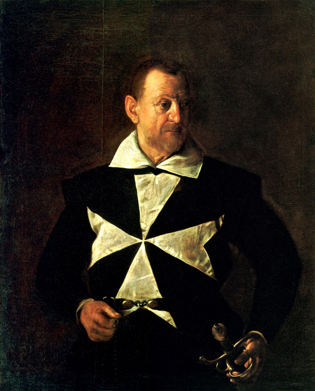 Fra Antonio Martelli portréja alkotó: Michelangelo Merisi Caravaggio
