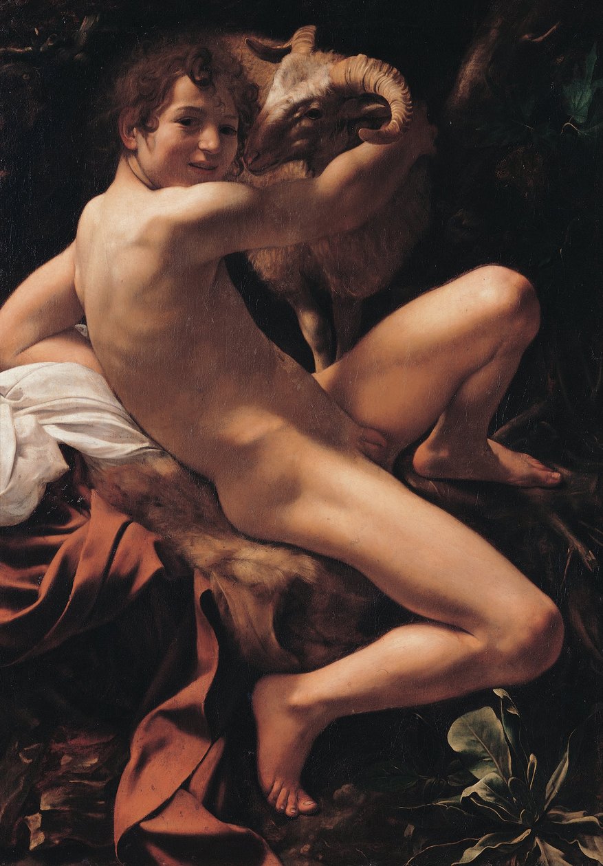 Keresztelő Szent János alkotó: Michelangelo Merisi Caravaggio