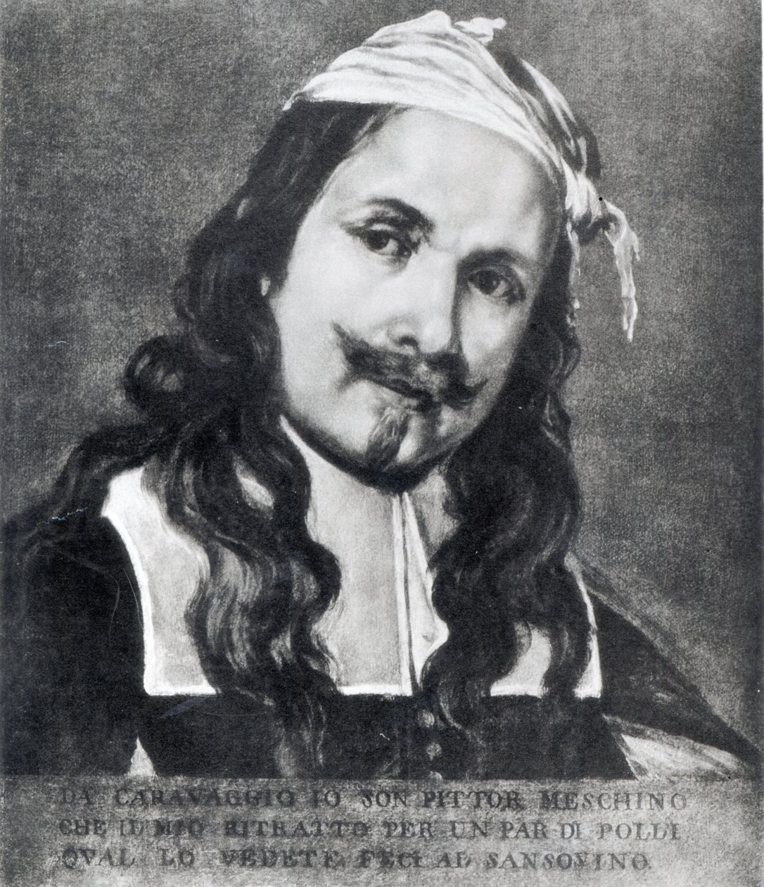 Önarckép alkotó: Michelangelo Merisi Caravaggio