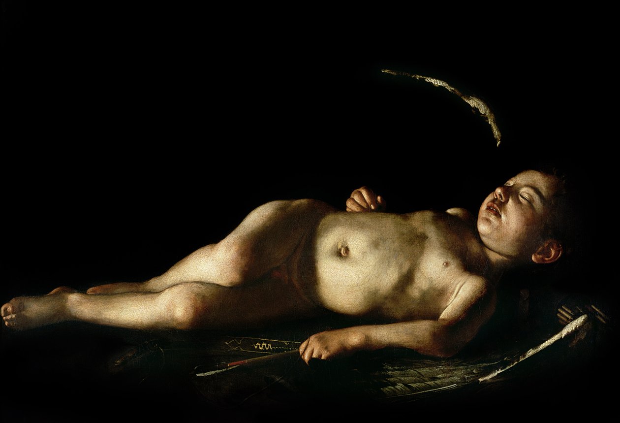 Alvó Ámor, 1608 alkotó: Michelangelo Merisi Caravaggio