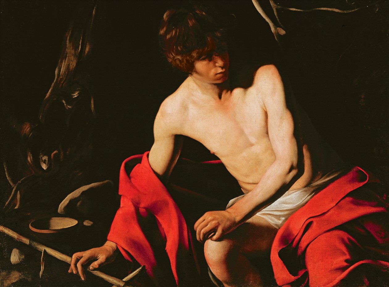 Keresztelő Szent János, 1598-99 körül alkotó: Michelangelo Merisi Caravaggio