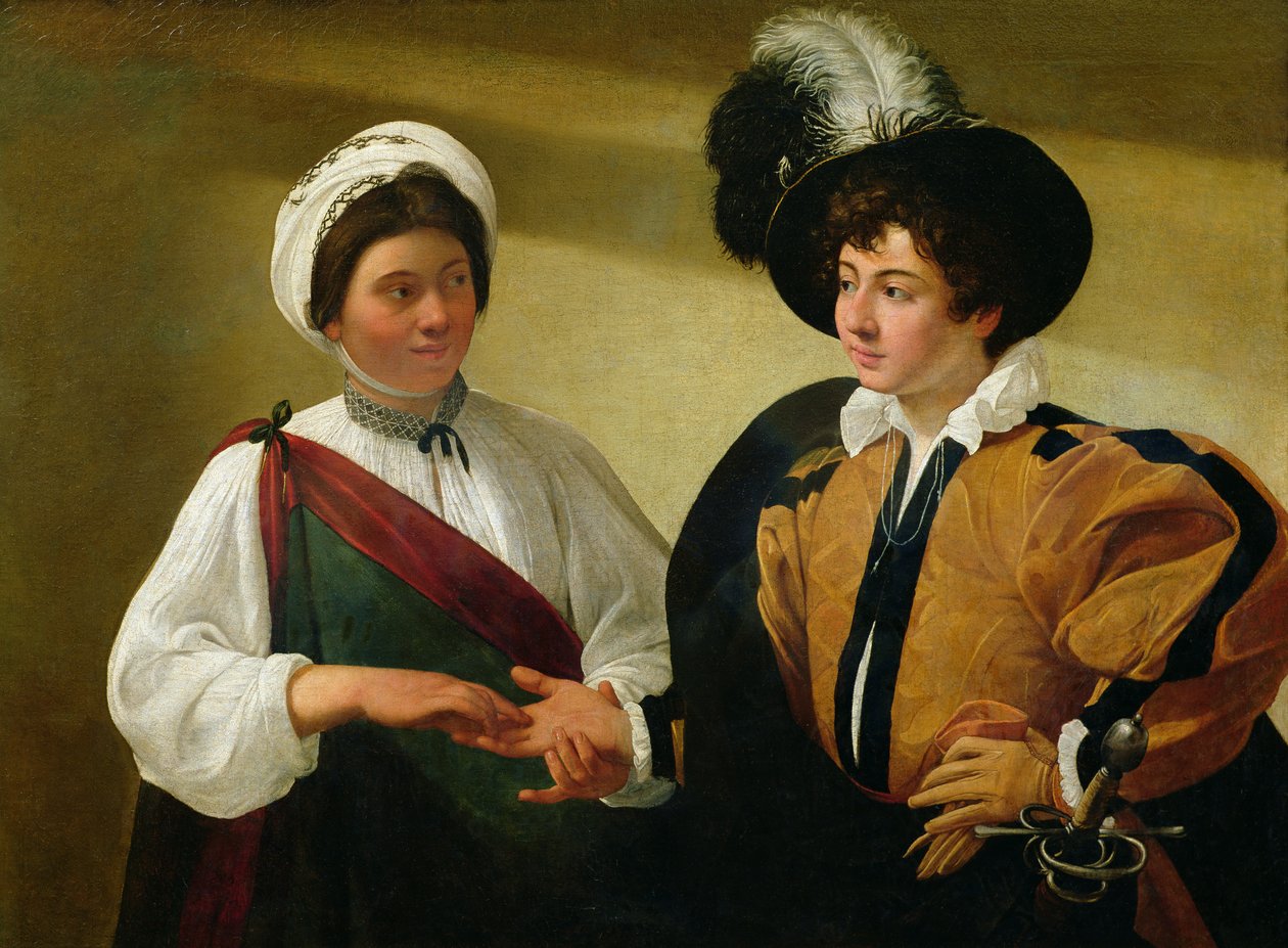 A Jósnő, 1596-97 körül alkotó: Michelangelo Merisi Caravaggio