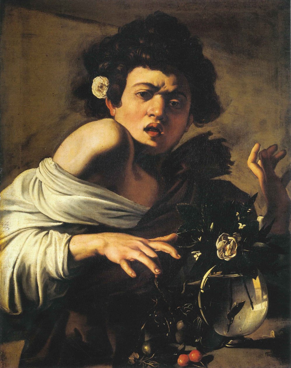 Gyíkcsípés fiú, 1596-97 alkotó: Michelangelo Merisi Caravaggio