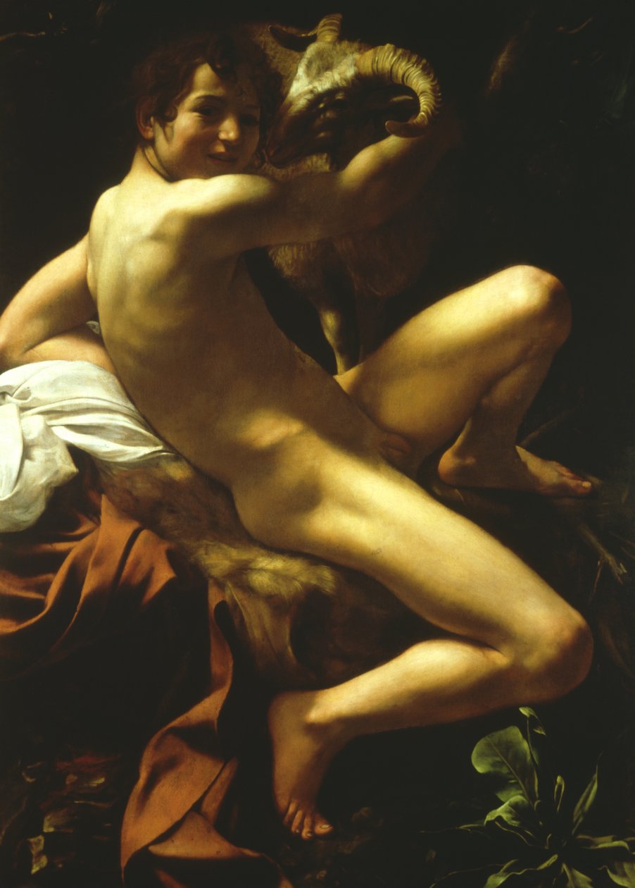 Keresztelő Szent János, 1602 alkotó: Michelangelo Merisi Caravaggio
