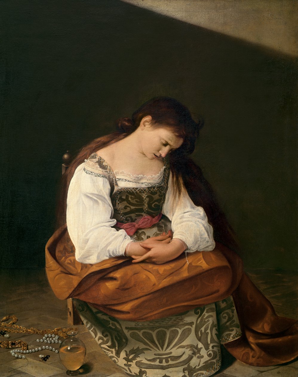 A bűnbánó Mária Magdolna, 1596-97 alkotó: Michelangelo Merisi Caravaggio