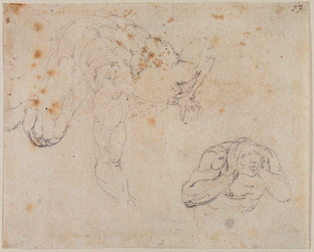 Másolat az utolsó ítéletről alkotó: Michelangelo (after) Buonarroti