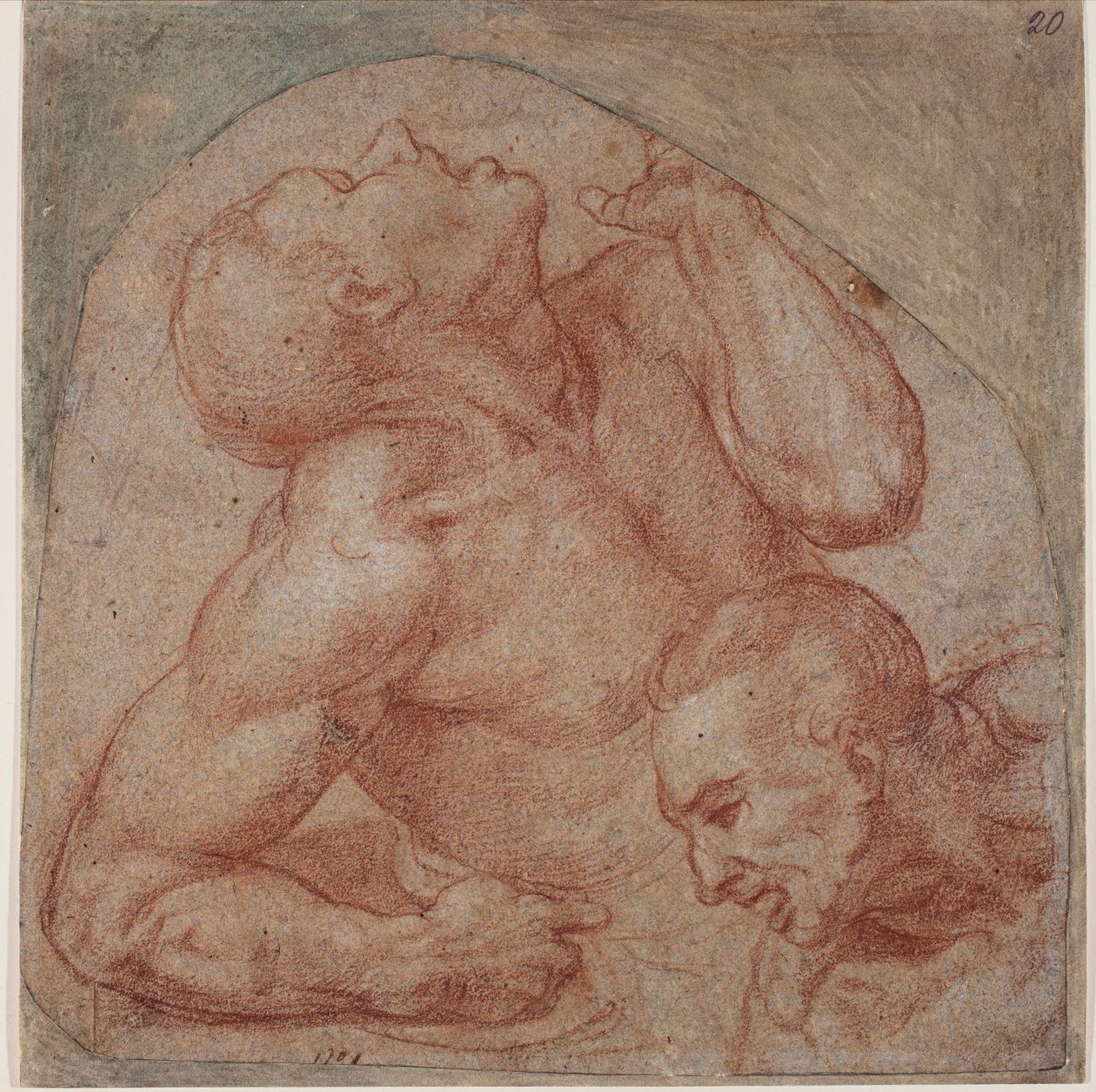 Másolat az utolsó ítéletről alkotó: Michelangelo (after) Buonarroti