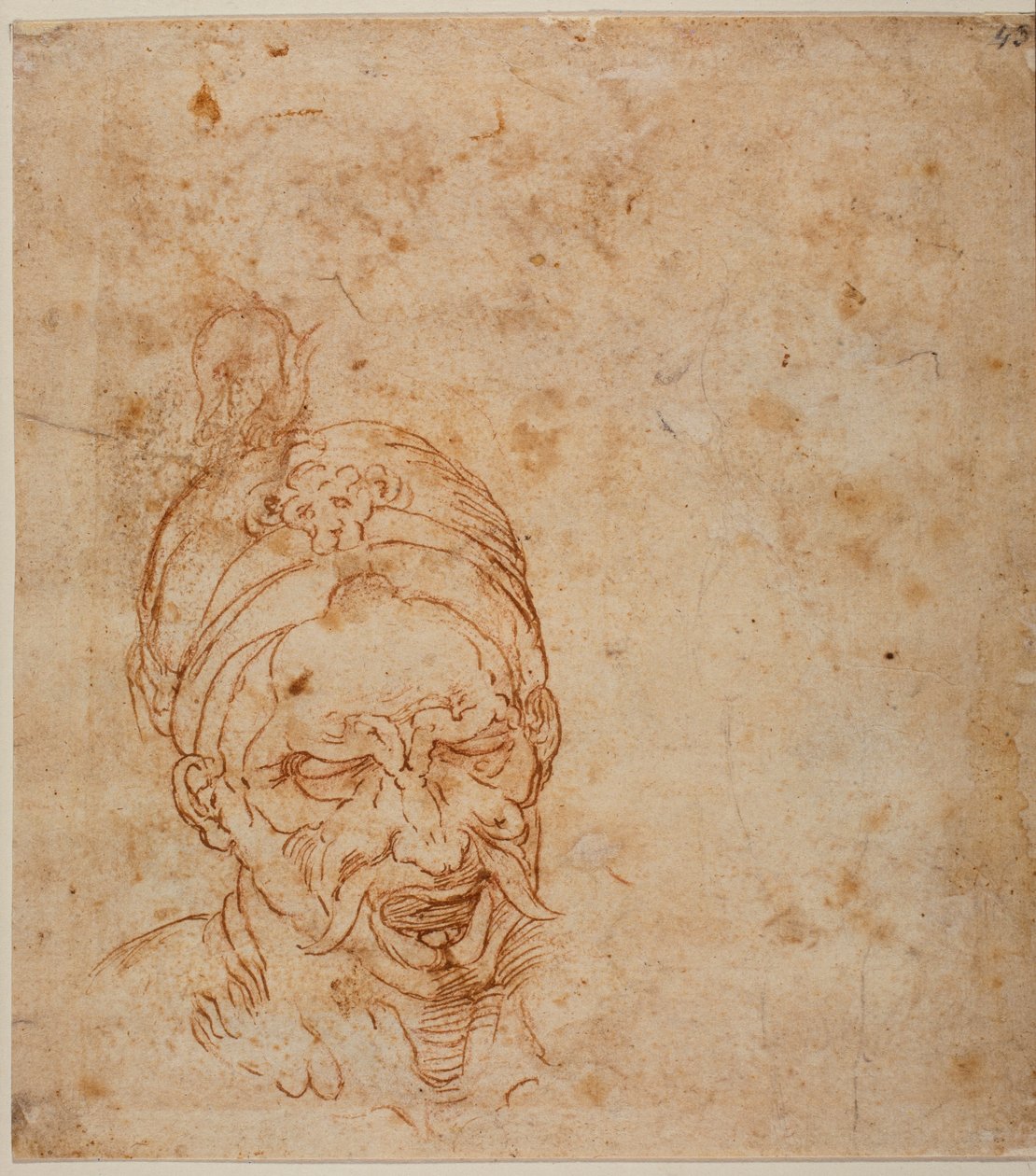 Keleti fejtanulmány alkotó: Michelangelo (after) Buonarroti