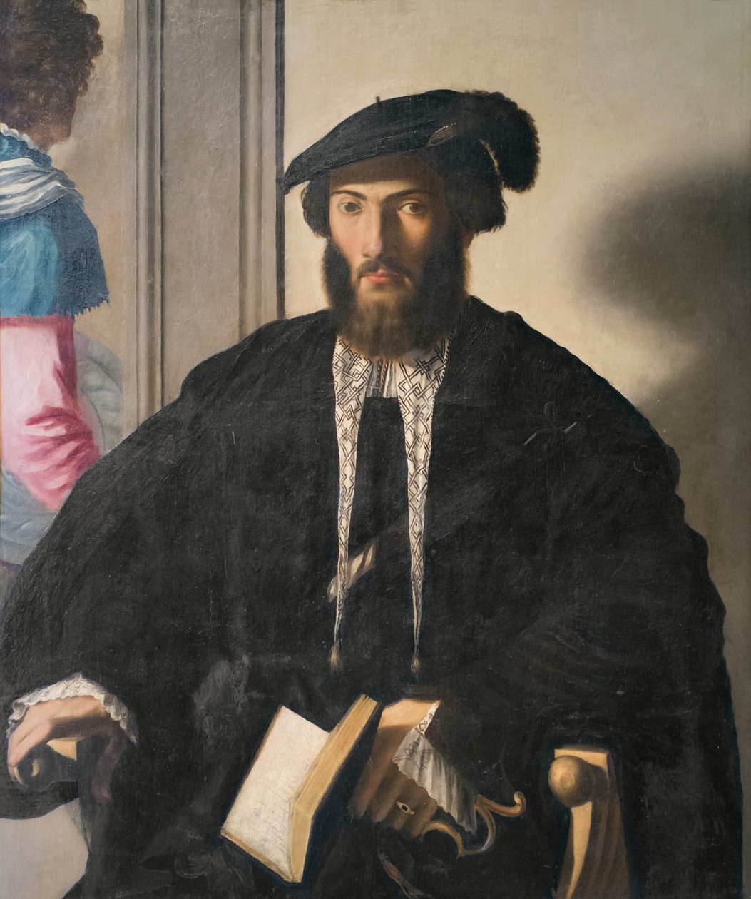 Egy Giovan Battista Castaldi néven ismert úriember portréja alkotó: Michelangelo Anselmi