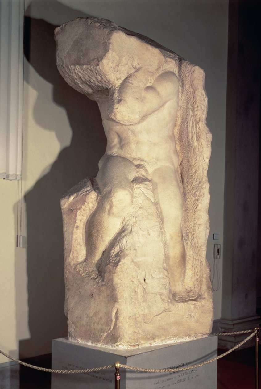 „Atlasz” rabszolga, 1520-23 körül alkotó: Michelangelo Buonarroti