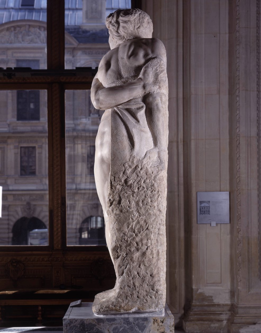 Fogságban, a Lázadó rabszolga néven alkotó: Michelangelo Buonarroti
