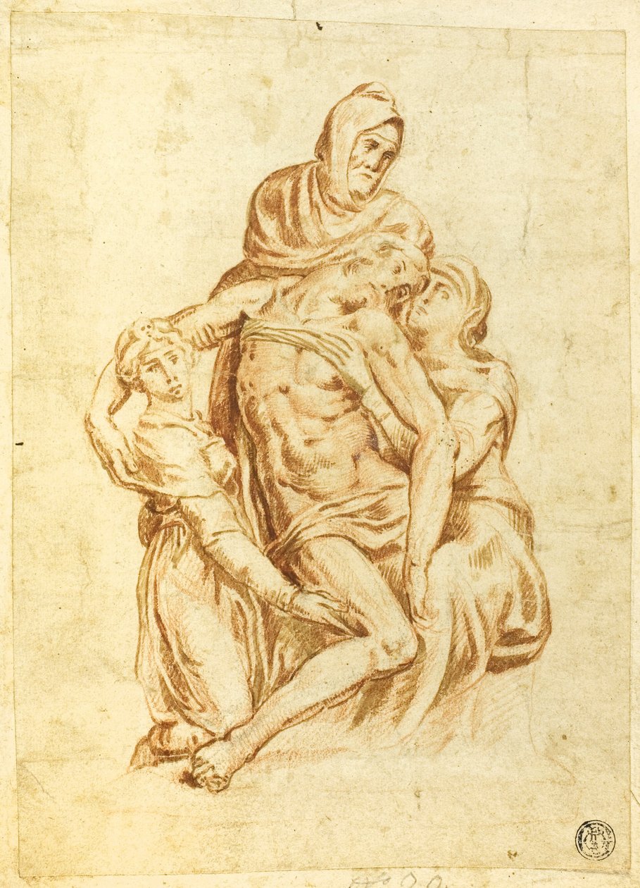 Krisztus letétele alkotó: Michelangelo Buonarroti