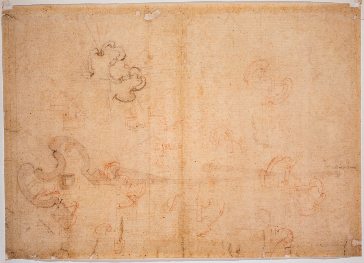Erősítés kialakítása sarokkapu számára alkotó: Michelangelo Buonarroti