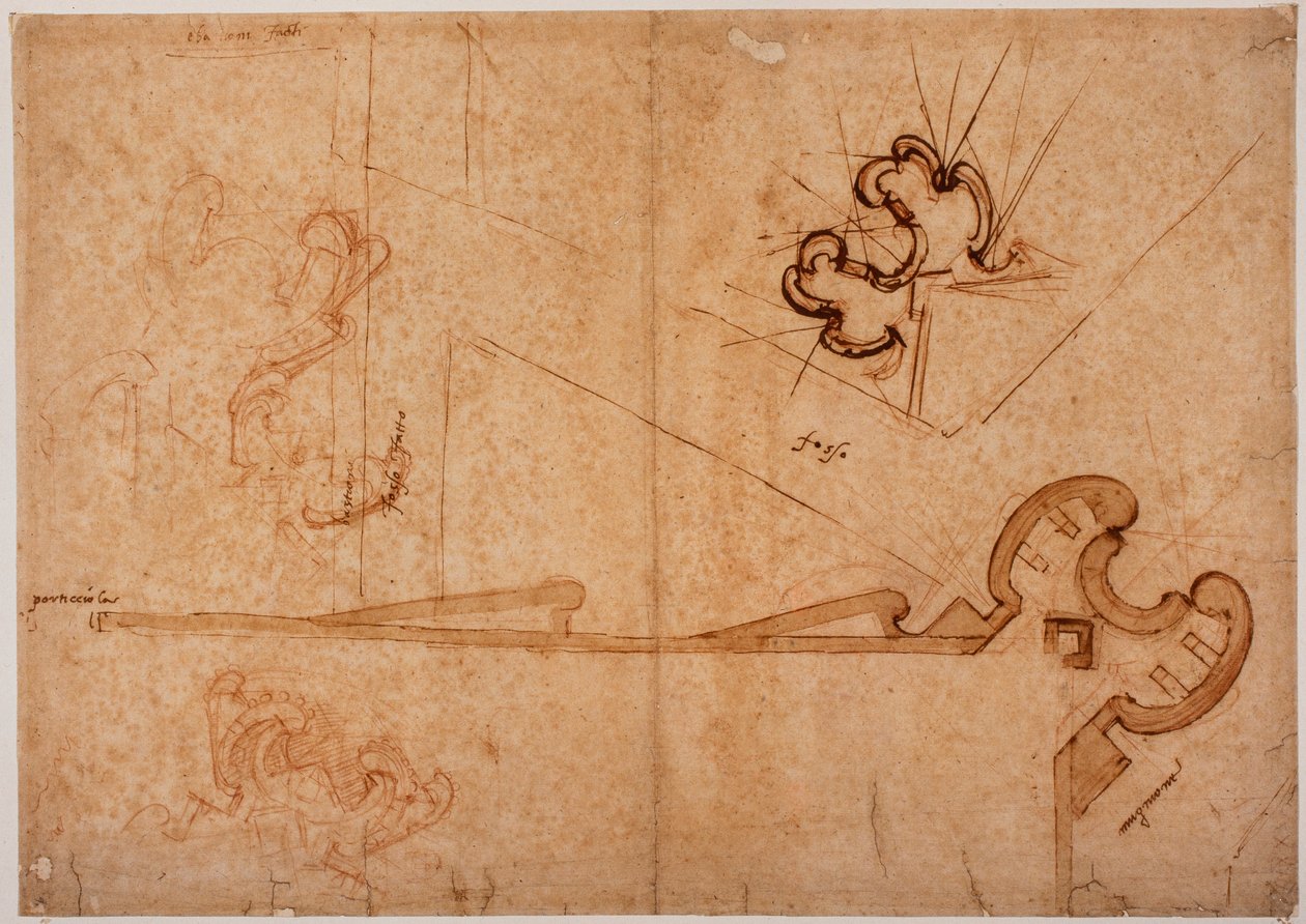 A Porta al Prato erődítése alkotó: Michelangelo Buonarroti