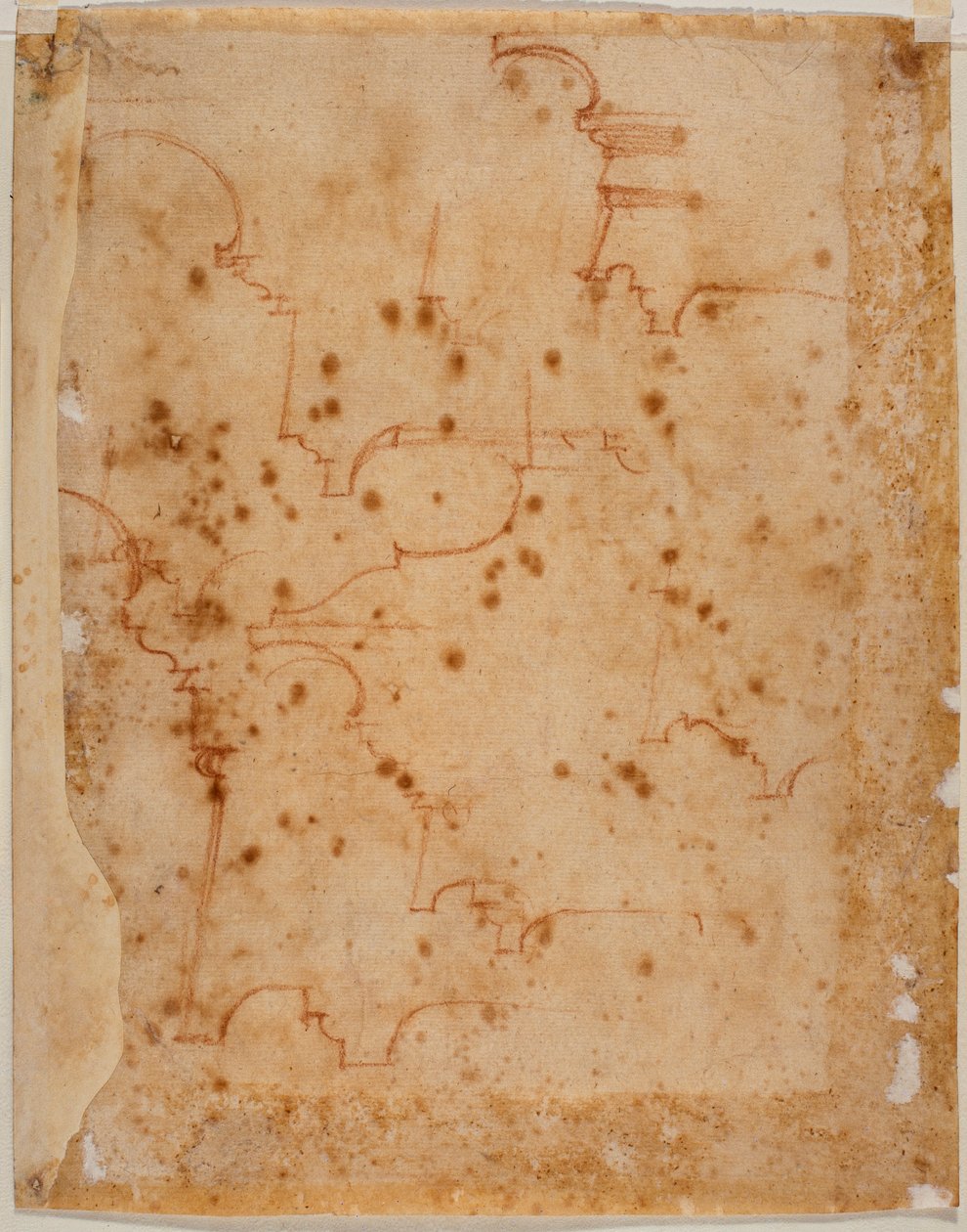 Keretek a Laurentian curtilage számára alkotó: Michelangelo Buonarroti
