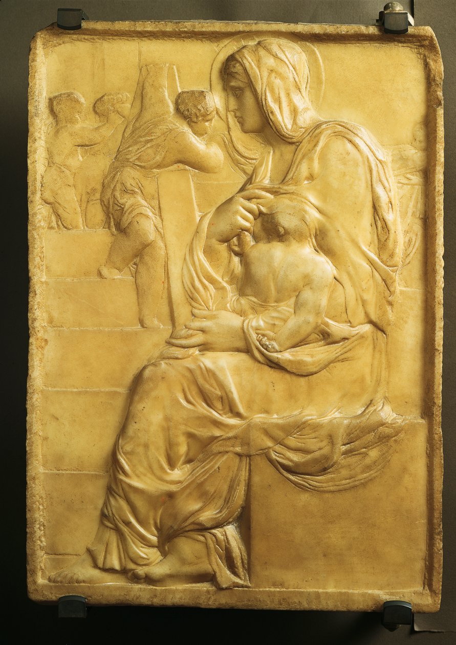 Michelangelo Lépcső Madonna (1475-1564) alkotó: Michelangelo Buonarroti
