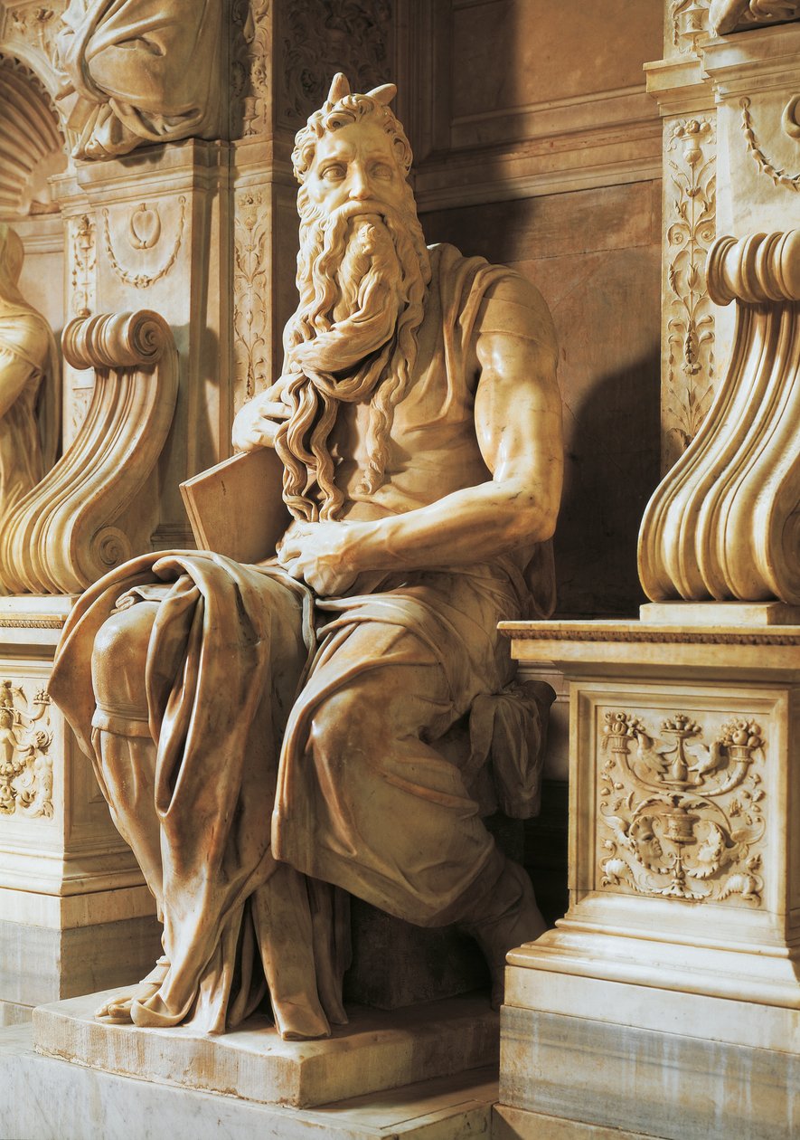 Mózes alkotó: Michelangelo Buonarroti