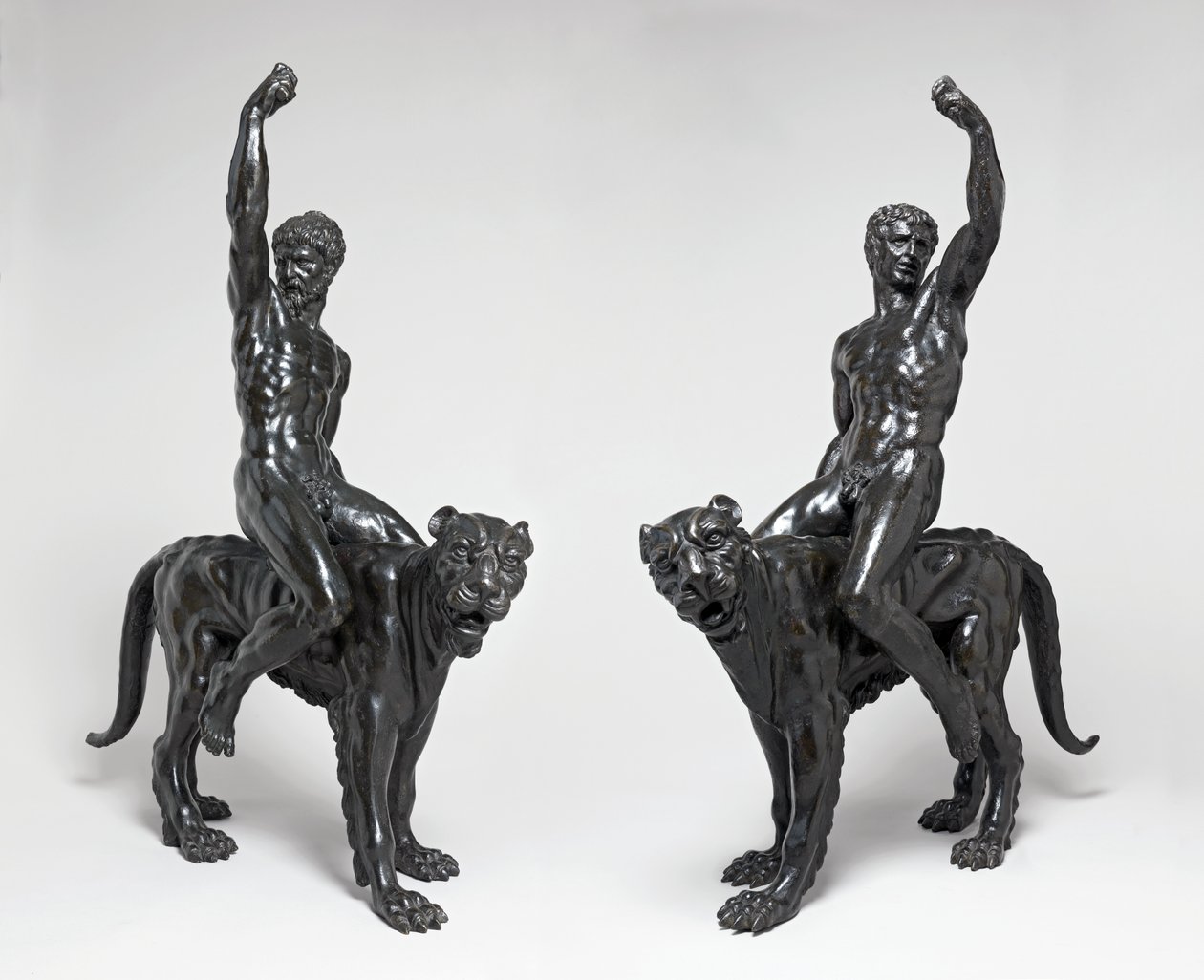 Párducon lovagló meztelen bacchanok, 1506-2008 körül (bronz) alkotó: Michelangelo Buonarroti