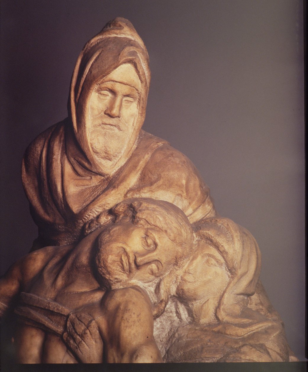 Pieta, 1553 márvány részlete 120999-ből alkotó: Michelangelo Buonarroti