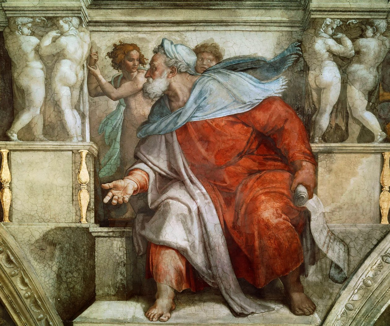 Ezékiel próféta alkotó: Michelangelo Buonarroti