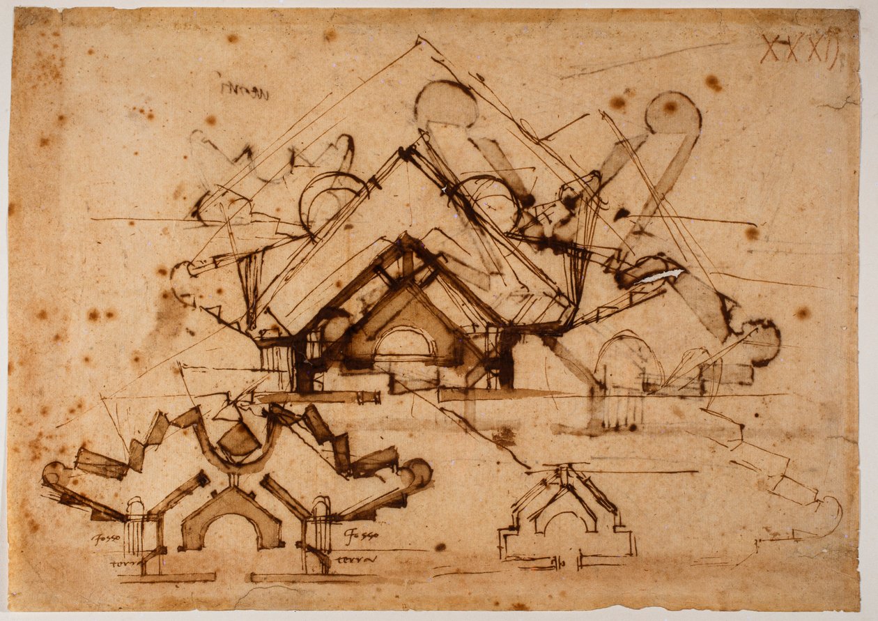A dúsítás tanulmányozása alkotó: Michelangelo Buonarroti