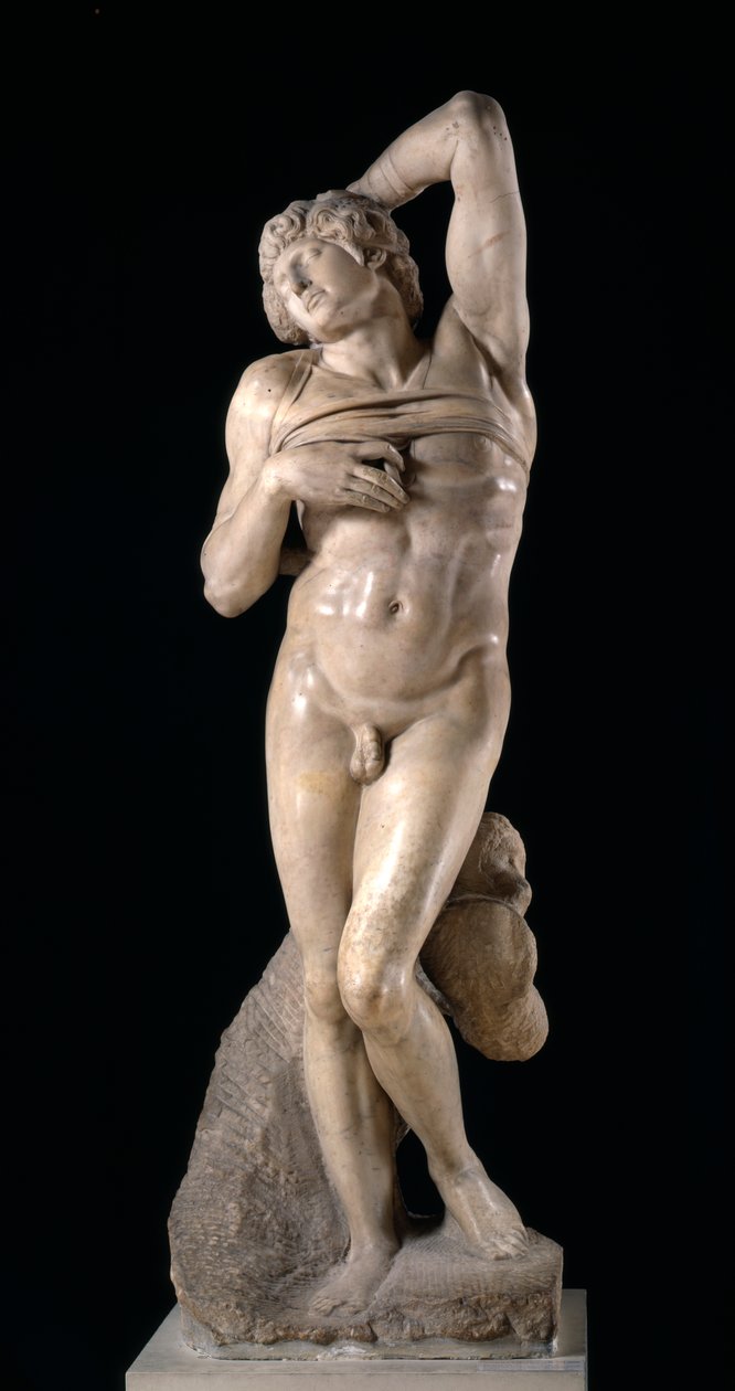 A haldokló rabszolga, 1513-1515 alkotó: Michelangelo Buonarroti