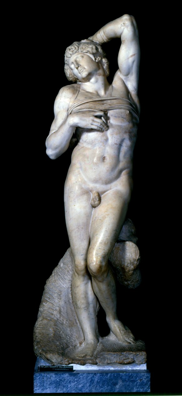 A haldokló rabszolga, 1513-15 alkotó: Michelangelo Buonarroti