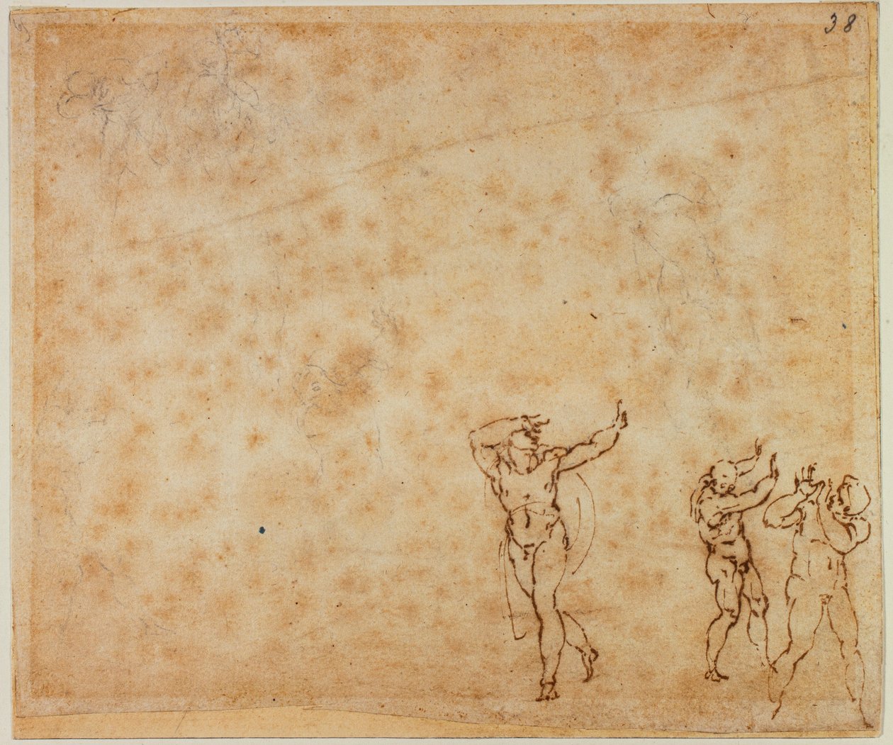 Három akt alkotó: Michelangelo Buonarroti