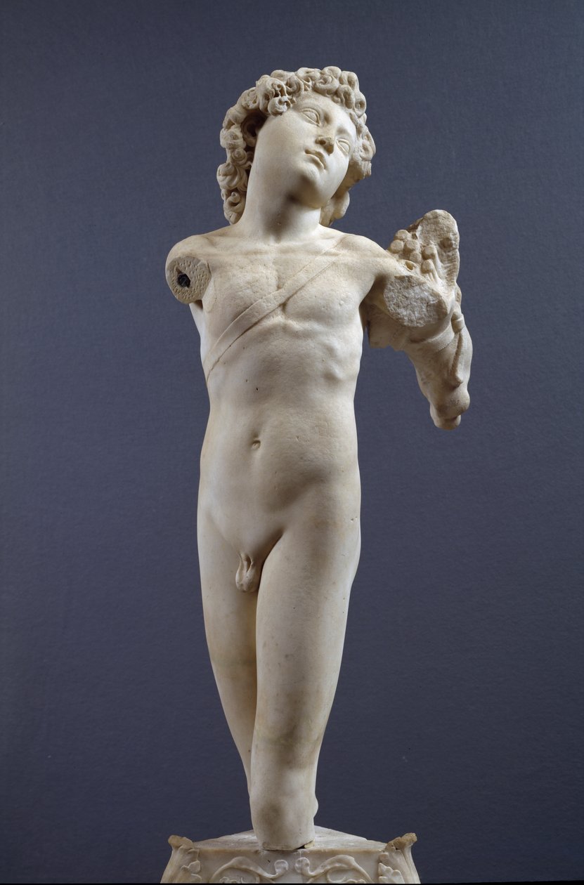 Fiatal íjász, 1490 körül (márvány) alkotó: Michelangelo Buonarroti