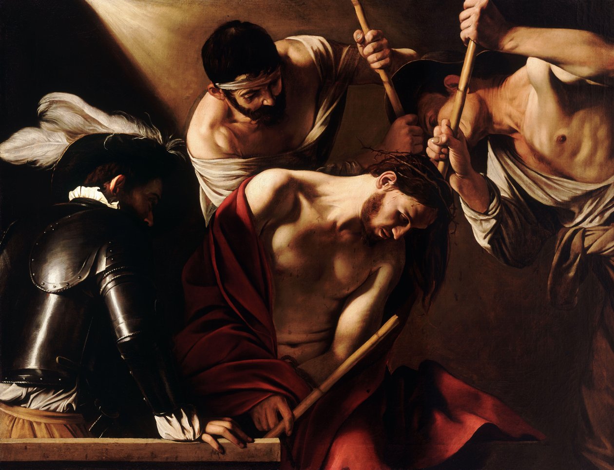 A töviskoronázás alkotó: Michelangelo Caravaggio