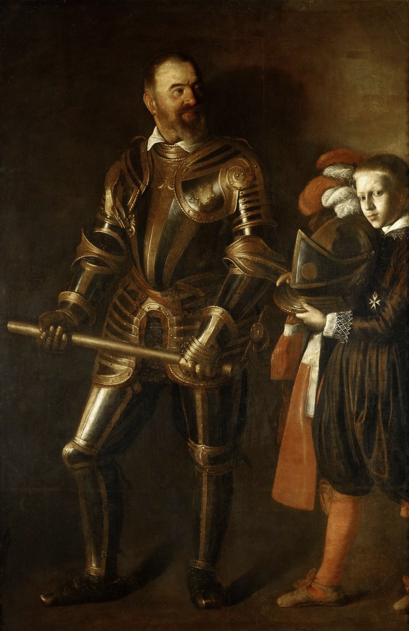Alof de Wignacourt 1547-1622, a Máltai Lovagrend nagymestere alkotó: Michelangelo Merisi Caravaggio