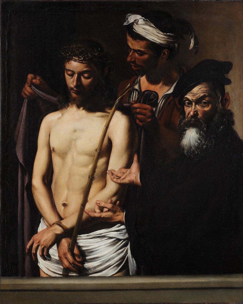 Íme az ember, c. 1605 alkotó: Michelangelo Merisi Caravaggio