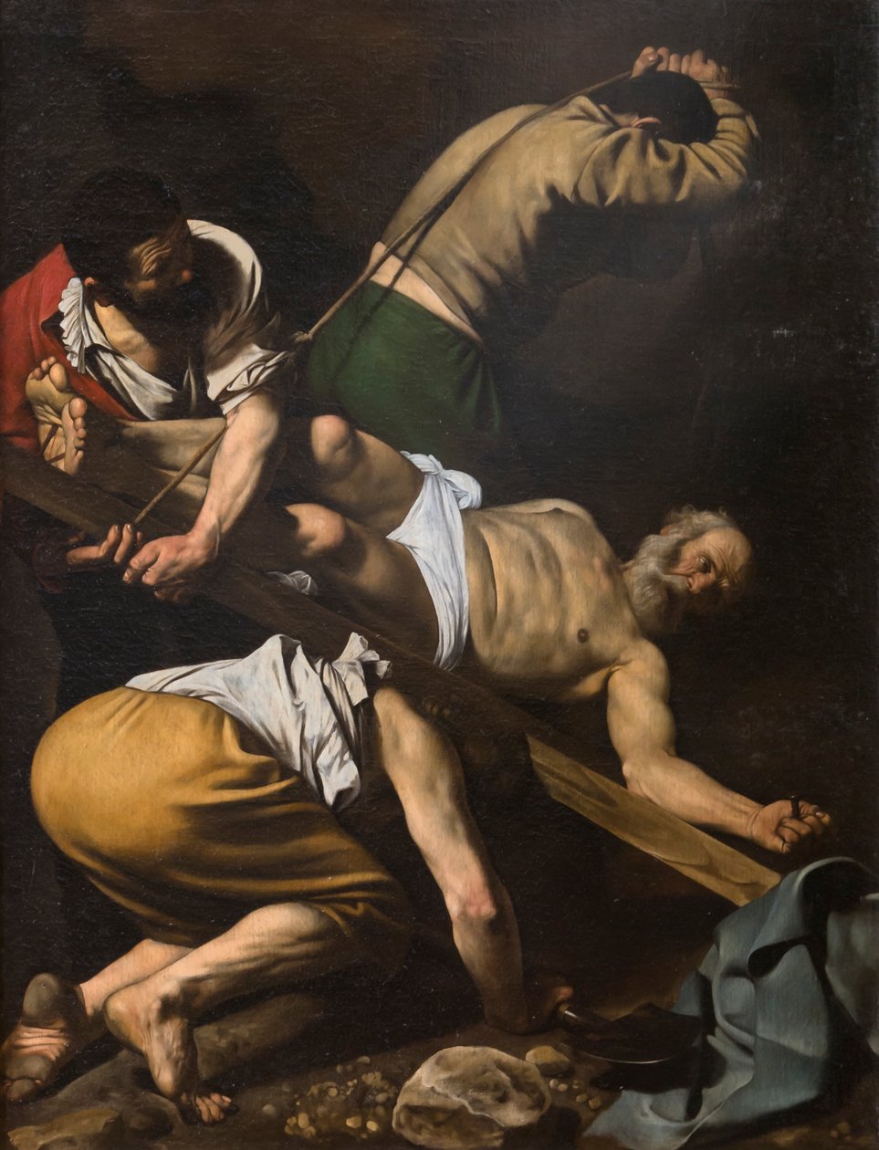 Szent Péter keresztre feszítése alkotó: Michelangelo Merisi da Caravaggio