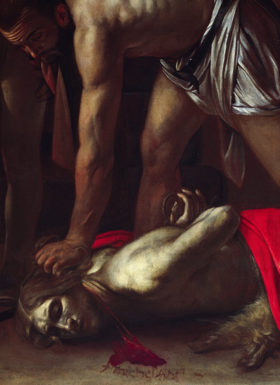 Részlet: "Keresztelő Szent János dekoltája alkotó: Michelangelo Merisi da Caravaggio